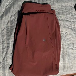 Lululemon Mens Surge Joggers Red Merlot 29” Medium